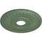 Ekena Millwork Melonie Ceiling Medallion (Fits Canopies up to 6 3/8"), 16"OD x 3 5/8"ID x 3/4"P, Athenian Green CM16MLAGF - alternate 3